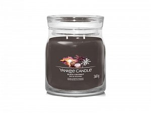YANKEE CANDLE Black Coconut svíčka 368g / 2 knoty (Signature střední)