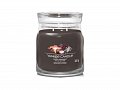 YANKEE CANDLE Black Coconut svíčka 368g / 2 knoty (Signature střední)