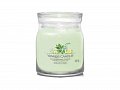 YANKEE CANDLE Cucumber Mint Cooler svíčka 368g / 2 knoty (Signature střední)