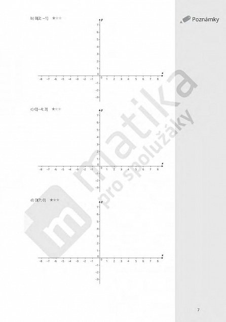 Náhled Matika pro spolužáky: Analytická geometrie (pracovní sešit)