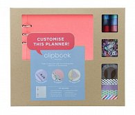 Filofax Kreativní sada Clipbook A5 - pastelová růžová