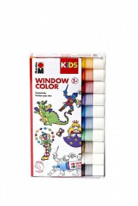 Marabu Sada KiDS Window Color 10 slupovacích barev