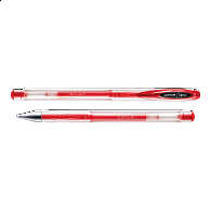 UNI SIGNO gelový roller UM-120, 0,7 mm, červený - 12ks