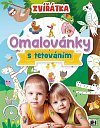 Zvířátka - Omalovánky s tetováním