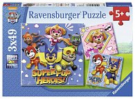 Ravensburger Puzzle Tlapková Patrola/3x49 dílků