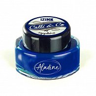 Kaligrafický inkoust Aladine IZINK CALLI & CO - safírově modrý, 15 ml