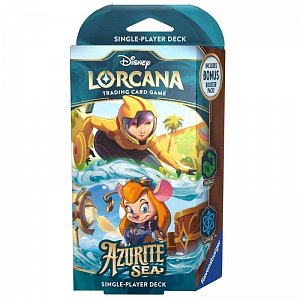 Disney Lorcana: Azurite Sea - Starter Deck Emerald & Sapphire