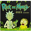 Kalendář 2025 poznámkový: Rick a Morty, 30 × 30 cm