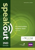 Speakout 2nd Edition Pre-Intermediate Student´s Book with Online Practice, 2.  vydání