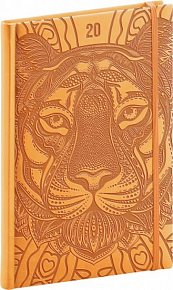 Diář 2020 - Vivella Speciál - týdenní, tygr, 15 × 21 cm