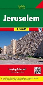 PL 506 Jeruzalém 1:10 000 / plán města