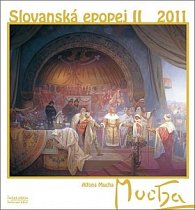 Alfons Mucha Slovanská epopej II 2011 - nástěnný kalendář