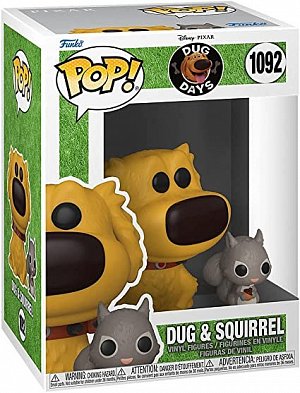 Funko POP Disney: Dug Days - Dug w/Squirrel
