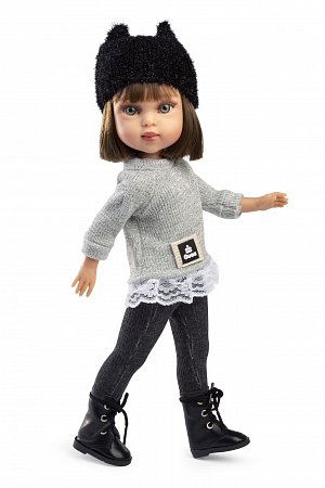 Guca 858 PENELOPE - realistická panenka s celovinylovým tělem - 34 cm