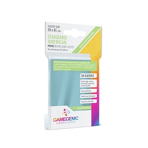 Gamegenic: PRIME Standard American-Sized Sleeves 59 x 91 mm