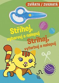 Zvířata - Stříhej, vybarvuj a nalepuj / Zvieratá - Strihaj, vyfarbuj a nalepuj