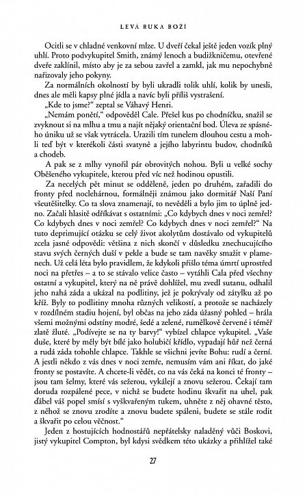 Náhled Levá ruka boží – 1.-3. díl (Levá ruka boží + Čtyři poslední věci + Tlukot křídel smrti)