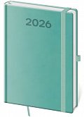 Diář 2026 týdenní A5 Print Pop - světle zelená