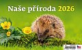 Kalendář 2026 - Naše příroda - stolní
