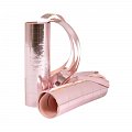 Serpentýny metalické rose gold 2 ks