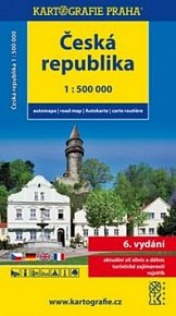 Automapa Česká republika 1:500000