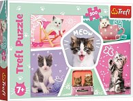 Trefl Puzzle Roztomilá koťata / 200 dílků