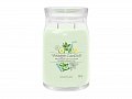 YANKEE CANDLE Cucumber Mint Cooler svíčka 567g / 2 knoty (Signature velký)