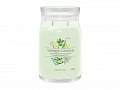 YANKEE CANDLE Cucumber Mint Cooler svíčka 567g / 2 knoty (Signature velký)