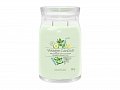 YANKEE CANDLE Cucumber Mint Cooler svíčka 567g / 2 knoty (Signature velký)