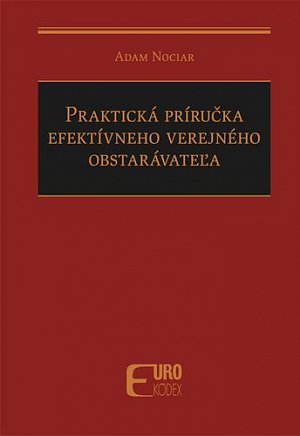 Praktická príručka efektívneho verejného obstarávateľa