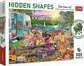 Trefl Puzzle Hidden Shapes - Výlet obytným autem / 1003 dílků
