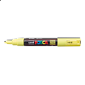 Posca akrylový popisovač PC-1M, 0,7 - 1 mm, pastelově žlutá (s extra tenkým hrotem)