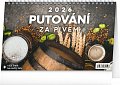 Kalendář 2026 stolní: Putování za pivem, 23,1 x 14,5 cm