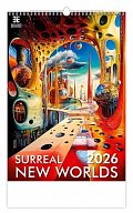 Surreal New Worlds 2026 - nástěnný kalendář