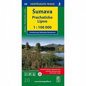 1:100T (20)-Šumava-Prachaticko (turistická mapa)