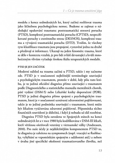 Náhled Jóga v terapii - Trauma-sensitivní jóga jako pomocník při léčbě traumatu