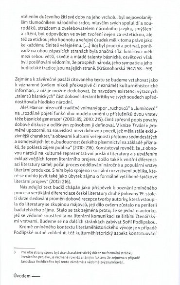 Náhled Umíněnkyně dobra Sofie Podlipská - Kapitola z dějin literárního midcultu 19. století