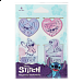 Colorino magnetická záložka - Stitch 3, mix motivů, 4 ks