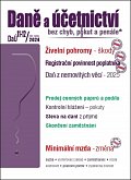 DaÚ 11-12/2024 Živelní pohroma, Registrační povinnost poplatníka, Minimální mzda