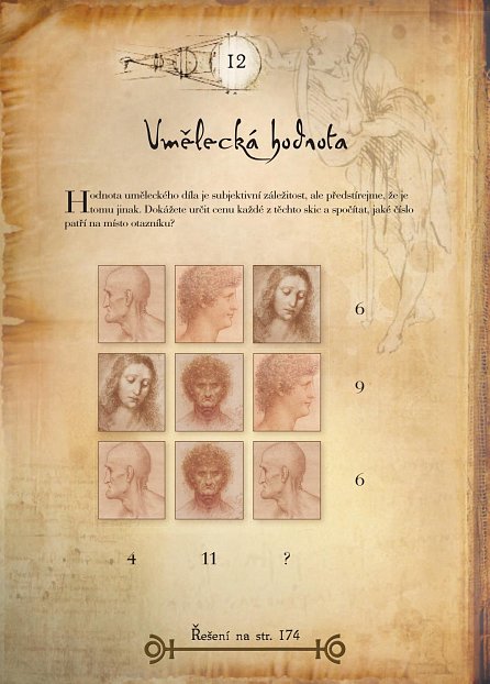 Náhled Hádanky a hlavolamy: Leonarda da Vinci
