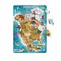 Dodo Puzzle rámové Zvířata severní Ameriky 53 dílků
