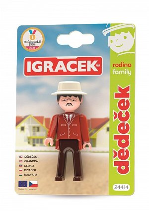 Igráček Rodina Dědeček - figurka