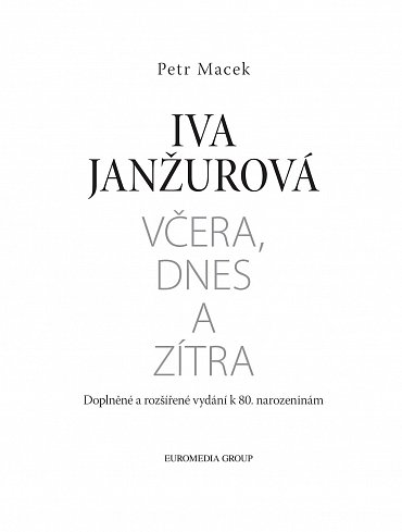 Náhled Iva Janžurová - Včera, dnes a zítra