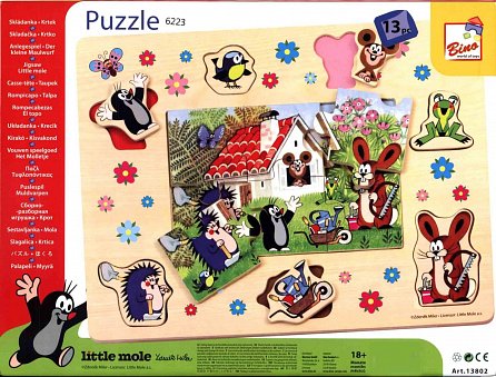 Náhled Puzzle Krteček a přátelé
