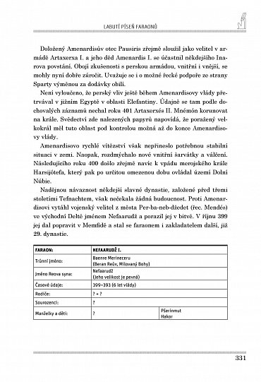 Náhled Labutí píseň faraonů - Egypt mezi Ramessovci a Alexandrem