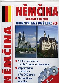 Němčina snadno a rychle - Intenzivní jazykový kurs + 4CD