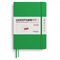 Weekly Planner & Notebook 2026 Medium (A5) Spring Leaf - tečkovaný