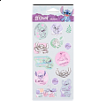 Colorino Pop-Up samolepky Stitch Pastel 4, mix motivů a velikostí