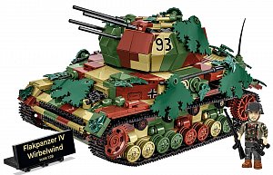 COBI 2593 II WW Flakpanzer IV Wirbelwind, 1:28, 1195 k, 1 f, EXECUTIVE