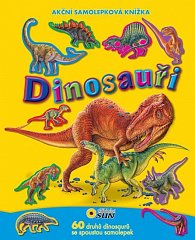 Akční samolepková knížka Dinosauři, 1.  vydání